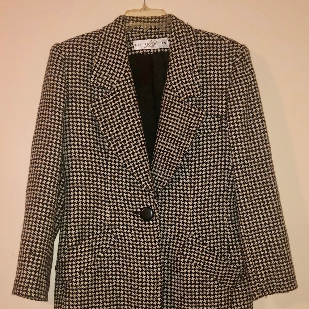 Houndstooth Coat
